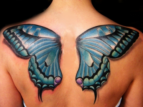 Τατουάζ Butterfly Wings