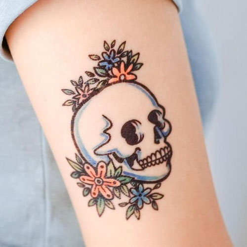 Τα καλύτερα σχέδια τατουάζ κρανίου με τις καλύτερες εικόνες 5