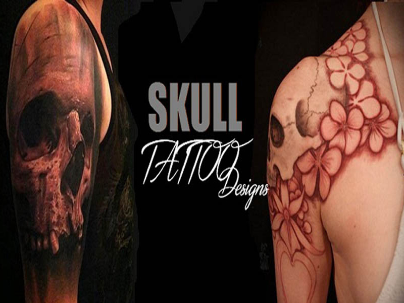 Σχέδια τατουάζ κρανίου με τις καλύτερες εικόνες