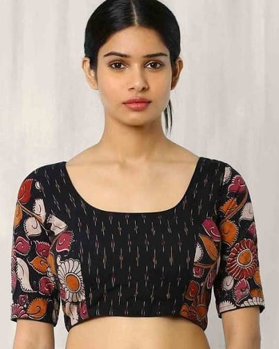 Μπλούζα Patchwork Kalamkari