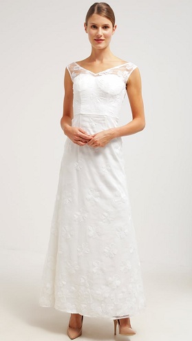 Λευκό φόρεμα περιστάσεων