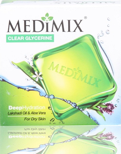 Medimix Lakshadi Oil and Aloe Vera Soap for Dry Skin