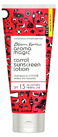 Aroma Magic Carrot Αντιηλιακή Λοσιόν SPF 15