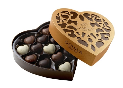 Σοκολάτες σε σχήμα καρδιάς