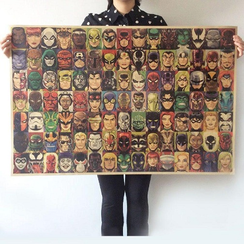 Αφίσα Superheroes