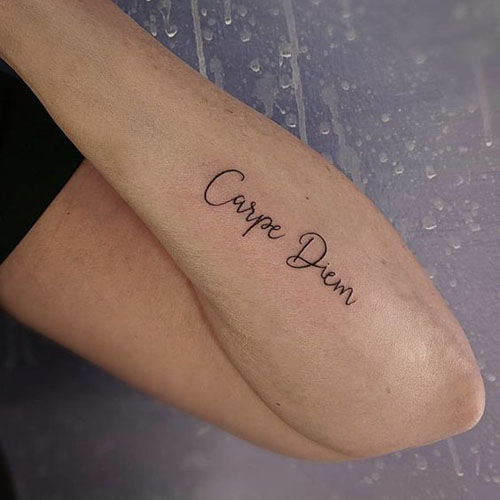 Parhaat Carpe Diem -tatuointimallit 6