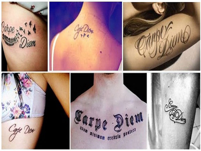 Parhaat Carpe Diem -tatuointimallit merkityksineen