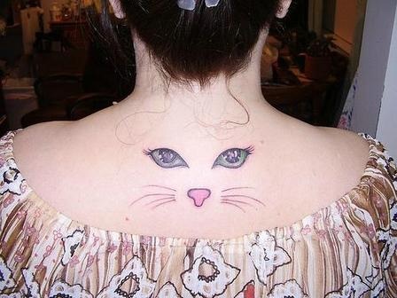 Lumoava Cat Eye Tattoo Design