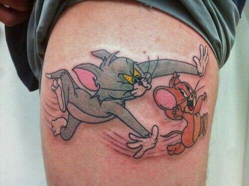 Tom & amp; Jerry Tattoo -mallit
