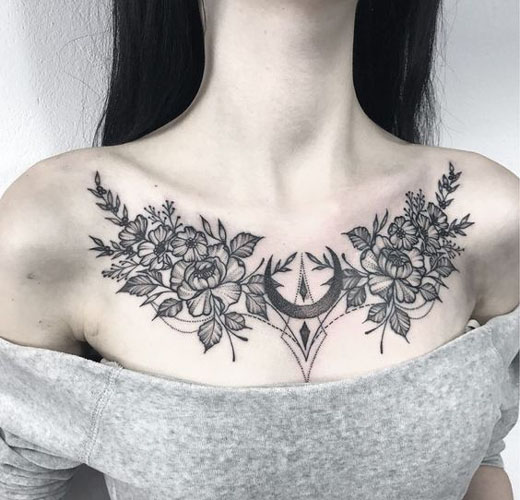 Καλύτερα σχέδια τατουάζ στο στήθος 5