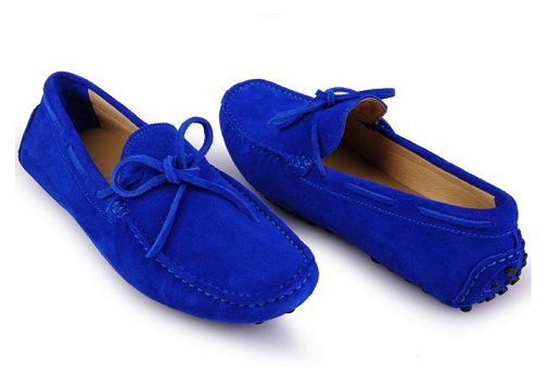 Knot Blue Loafers