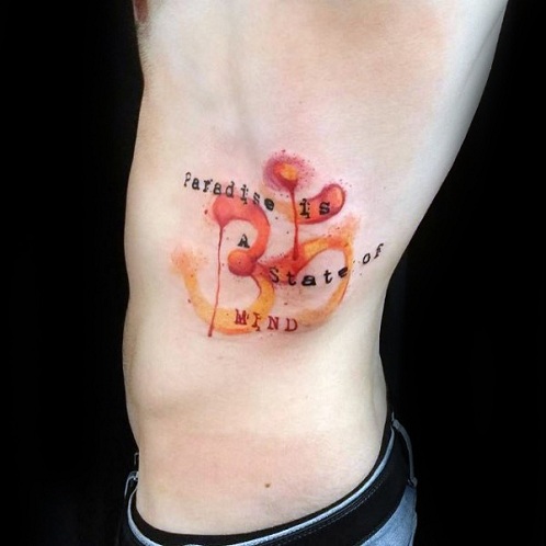 Εντυπωσιακό σχέδιο τατουάζ Rib Cage