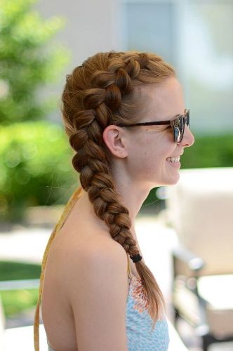 Side Dutch Braid