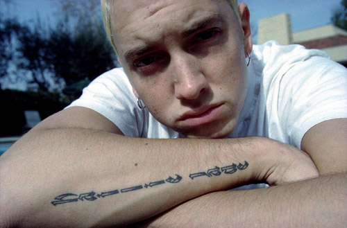 Eminem Tattoo hänen tyttärestään