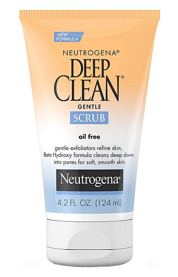 Neutrogena Deep Clean Gentle Face Scrub -kuorinta