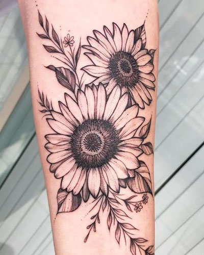 Parhaat kukka -tatuointimallit 4