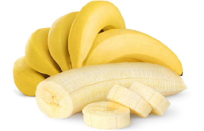 Banaani kuivalle iholle