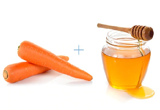 Porkkana, hunaja ja aloe kasvopakkaus