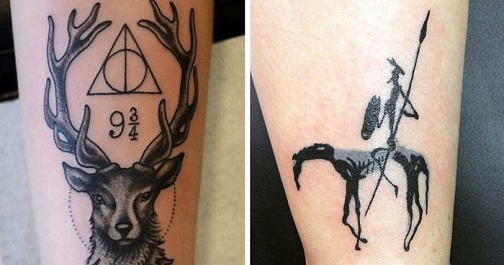 Teemalla inspiroivia tatuointimalleja