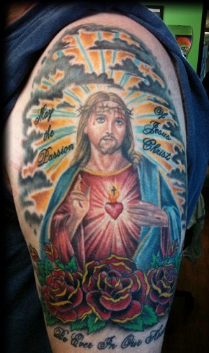 Ιησούς Χριστός τατουάζ