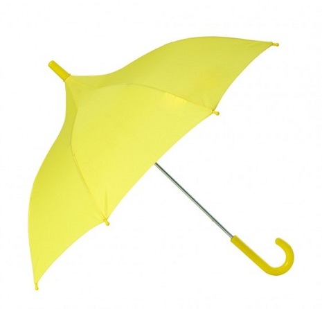 Aurinkoinen sateenvarjo lapsille