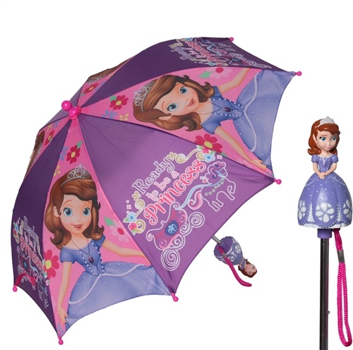 Kaunis prinsessa sateenvarjo lapsille