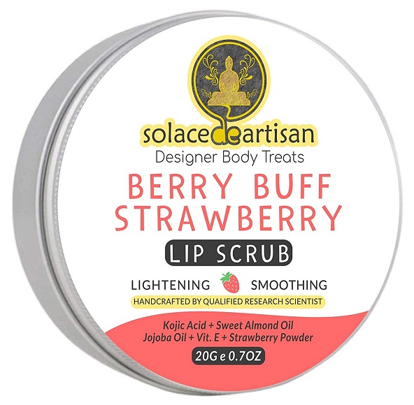 SolaceDeArtisan Berry Buff Mansikan huulivoide