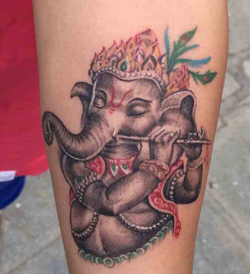 Musical Ganesha Tattoo -mallit