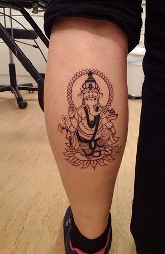 Parhaat Lord Ganeshan tatuointimallit 6