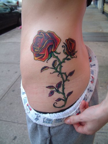 Rose Love Tatuoinnit vartalolle