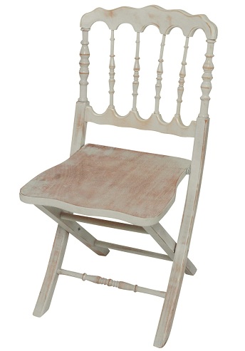 Αντίκες Πτυσσόμενες Καρέκλες Ελεφαντοστού: