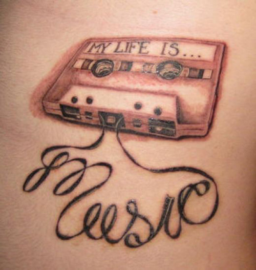 μουσική τατουάζ