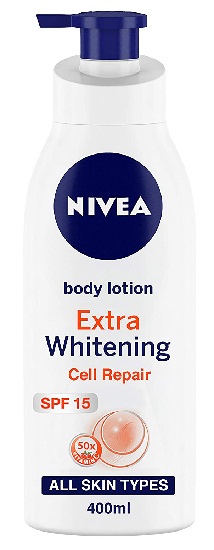 Λοσιόν σώματος NIVEA, Extra Whitening Cell Repair