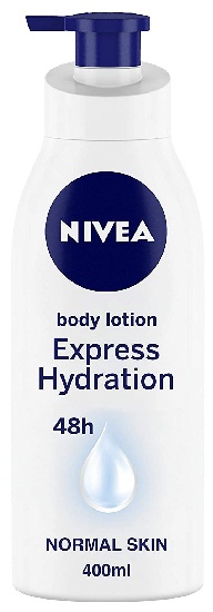 NIVEA Body Express -kosteus nopeaa imeytymistä varten