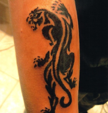 Tribal Panther Tattoo -mallit