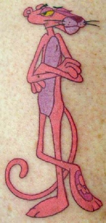 Sarjakuva Panther Tattoo mallit