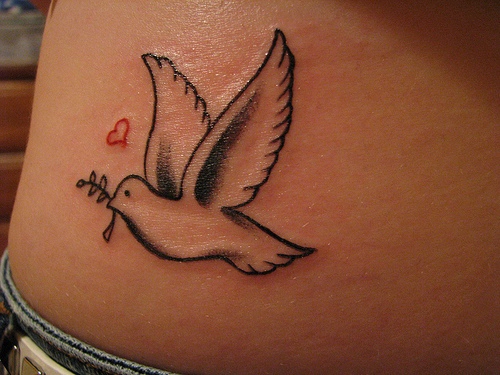 Dove Peace Tattoo