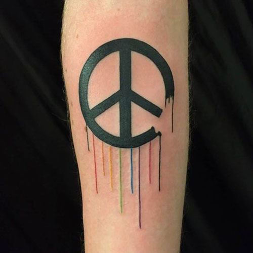 Τα καλύτερα σχέδια τατουάζ ειρήνης 1