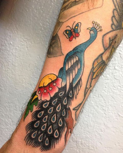 Τα καλύτερα σχέδια και έννοιες τατουάζ Peacock 3