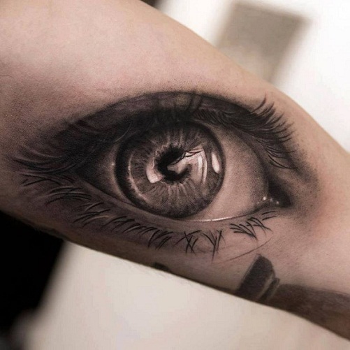 Pysyvä silmän tatuointisuunnittelu