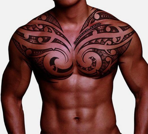 Τατουάζ στο στήθος της Σαμόα