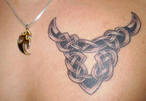 Celtic Taurus Tattoo