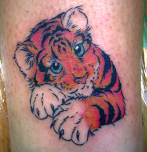 Baby Tiger Tattoo -mallit