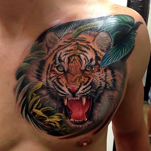 Tiger Tattoo mallit miehille