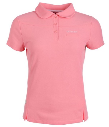 Ροζ fit γυναικείο μπλουζάκι πόλο
