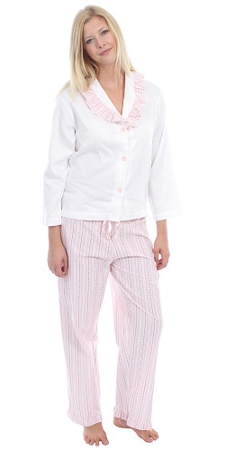 Frilly Cotton Pajama