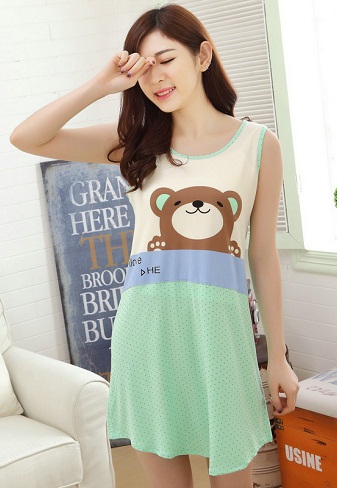 Cotton Nighty for Girls