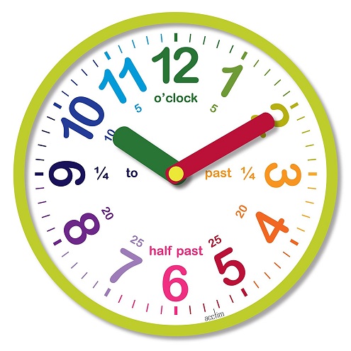 Παιδικό ρολόι με πληροφορίες
