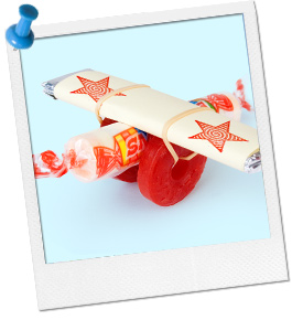 Candy Airplane Craft