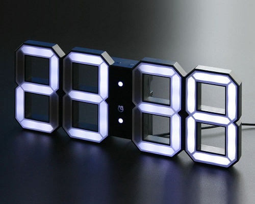 Μινιμαλιστικό ρολόι LED
